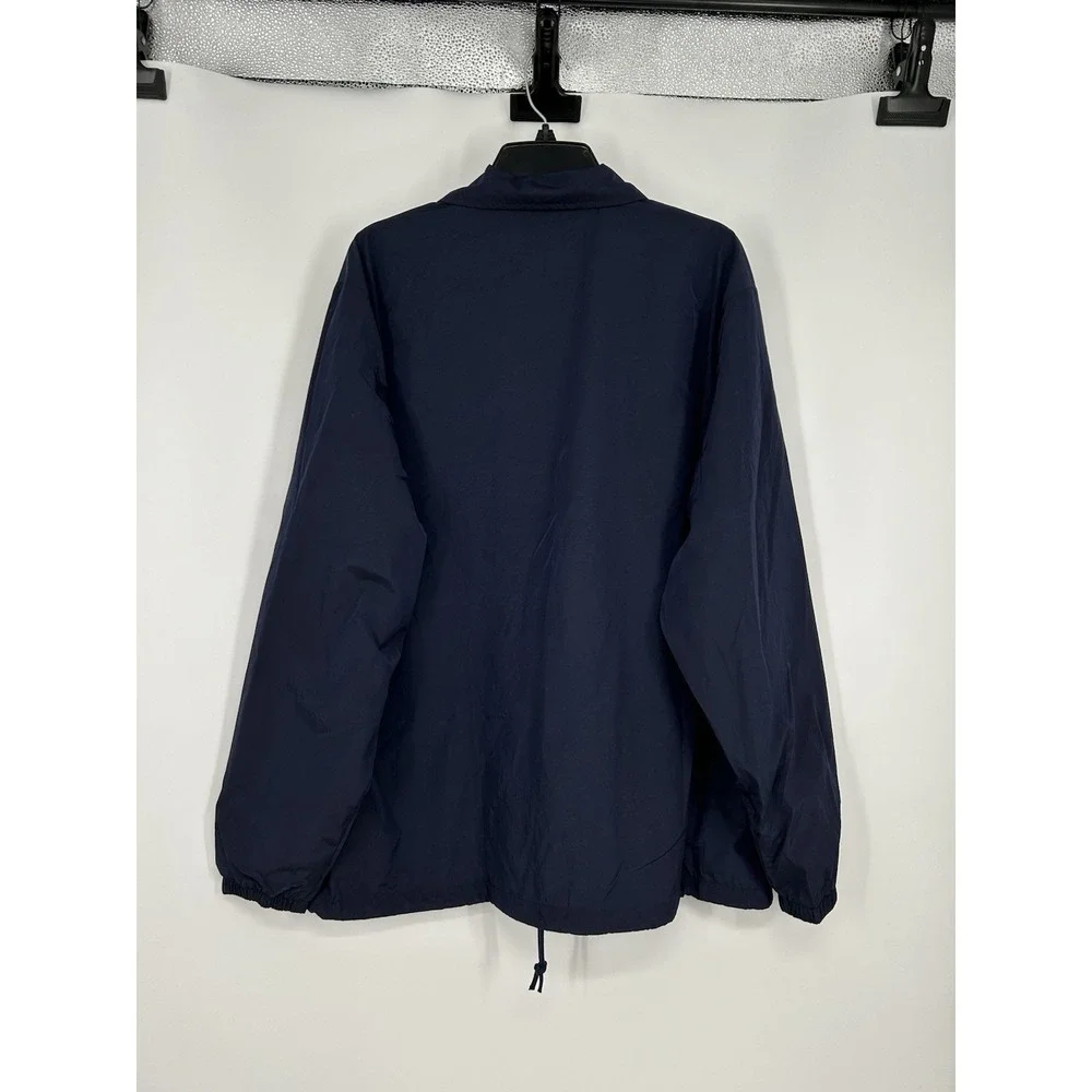 Nike Sportswear Coaches Snap Up Jacket‎ DQ5005-410 Authentic Navy Blue Large